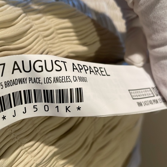 Endless Rose Smocked Pleated Faux Leather Skirt in White Lyst Size XS - Picture 6 of 7